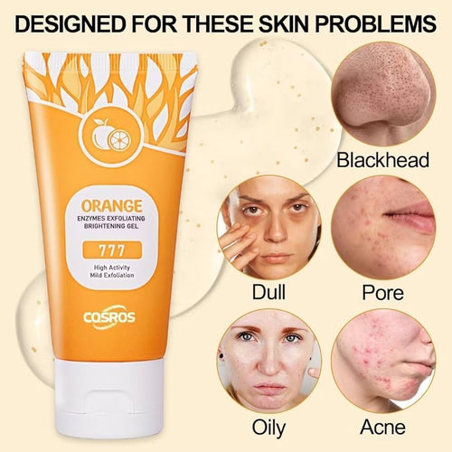 Orange Exfoliating Gel for Face & Body