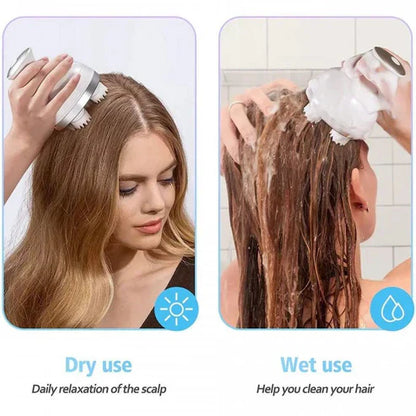 🔥 Electric Scalp & Body Massager – Full Body Relaxation Anywhere